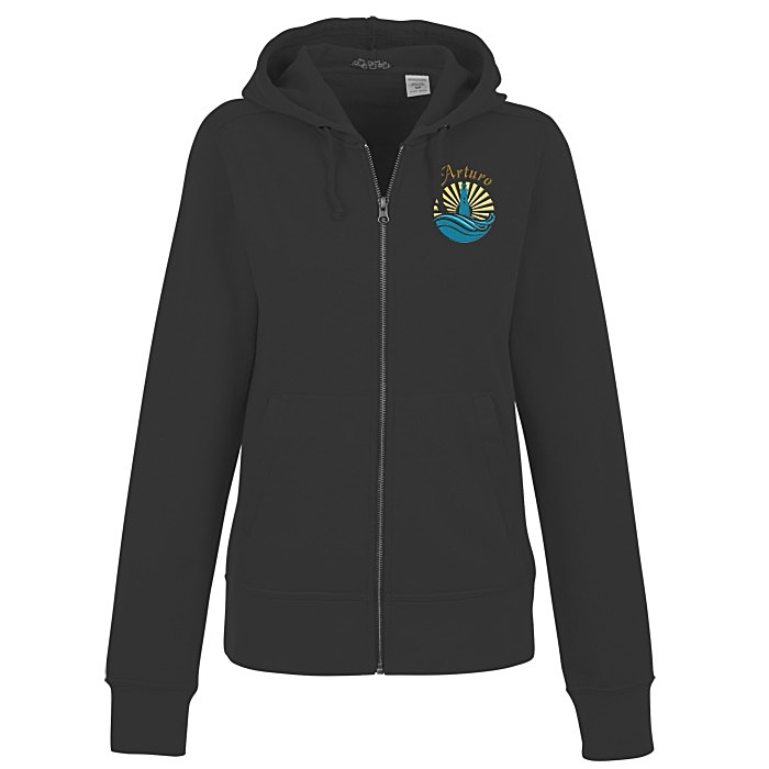 Custom Cypress Full-Zip Hoodie - Ladies' - 24 hr