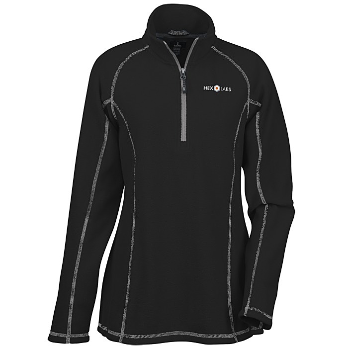 Custom Rixford 1/2-Zip Pullover Microfleece - Ladies' - 24 hr