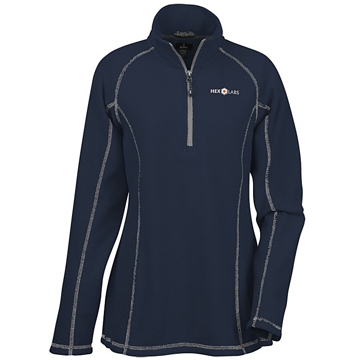 Custom Rixford 1/2-Zip Pullover Microfleece - Ladies' - 24 hr