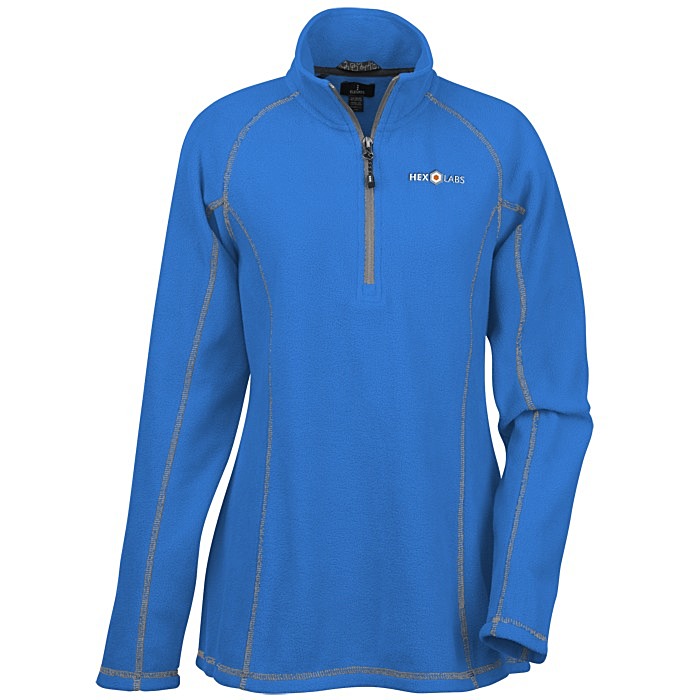 Custom Rixford 1/2-Zip Pullover Microfleece - Ladies' - 24 hr