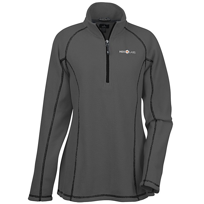 Custom Rixford 1/2-Zip Pullover Microfleece - Ladies' - 24 hr