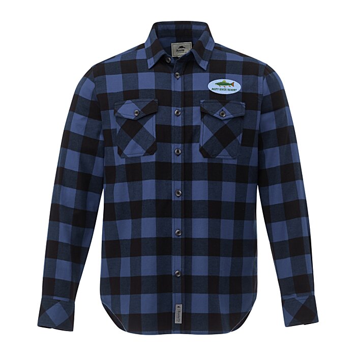 Custom Roots73 Sprucelake Flannel Plaid Shirt - Men's