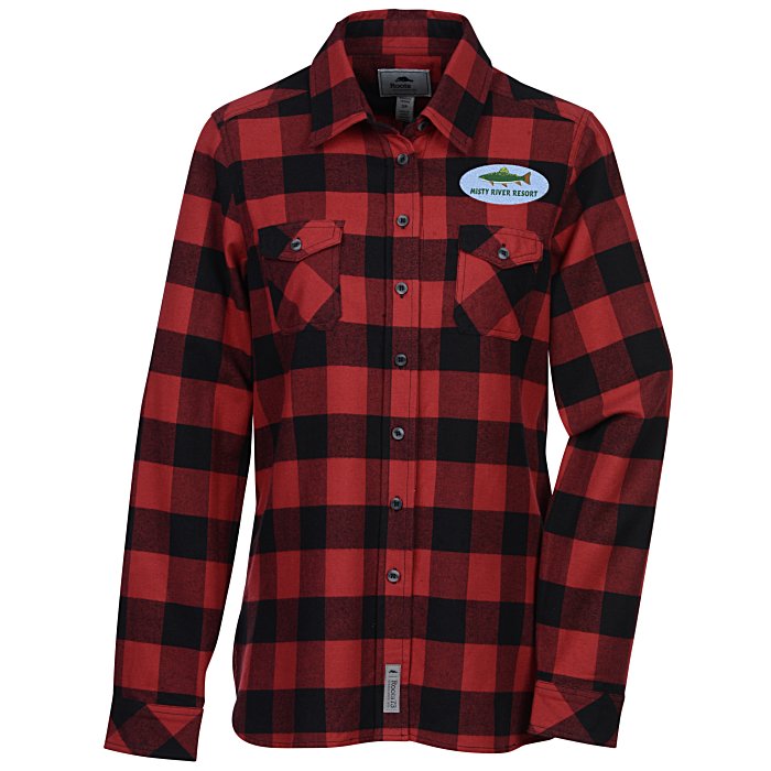 Custom Roots73 Sprucelake Flannel Plaid Shirt - Ladies' - 24 hr