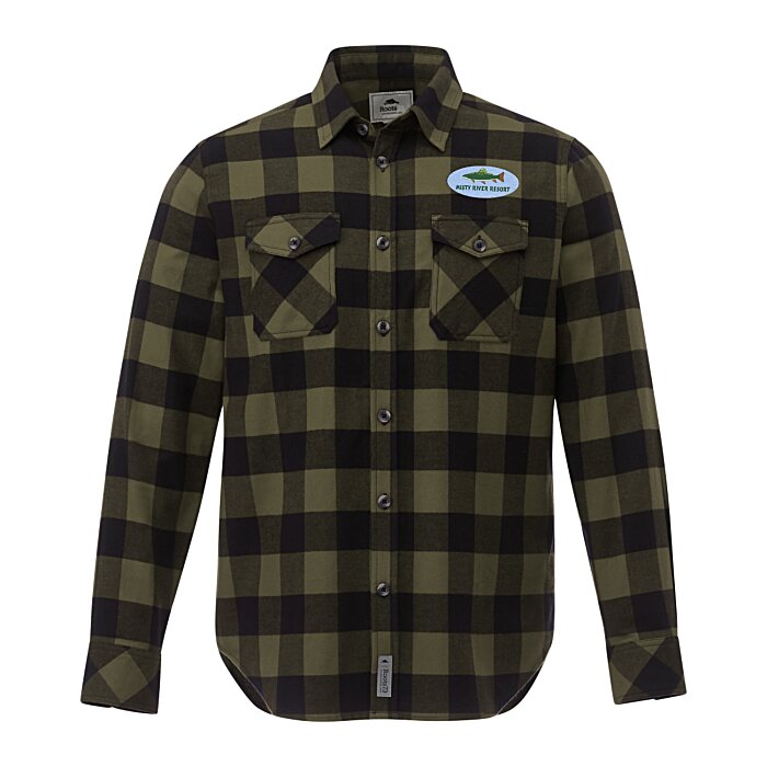 Custom Roots73 Sprucelake Flannel Plaid Shirt - Men's - 24 hr