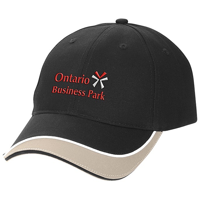 Custom Stream Piping Cap - Black - 24 hr