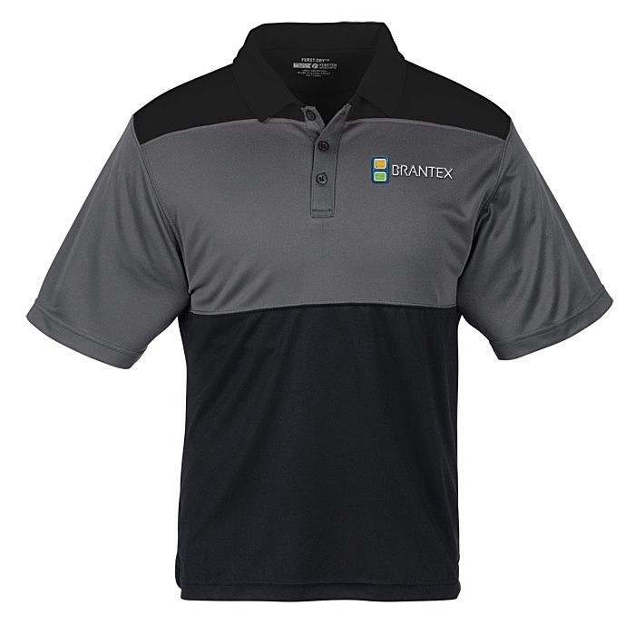 Custom Buffalo Colourblock Performance Polo - Men's