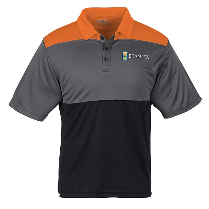 Custom Buffalo Colourblock Performance Polo - Men's - 24 hr