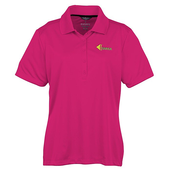 Custom Dade Textured Performance Polo - Ladies' - Embroidered - 24 hr