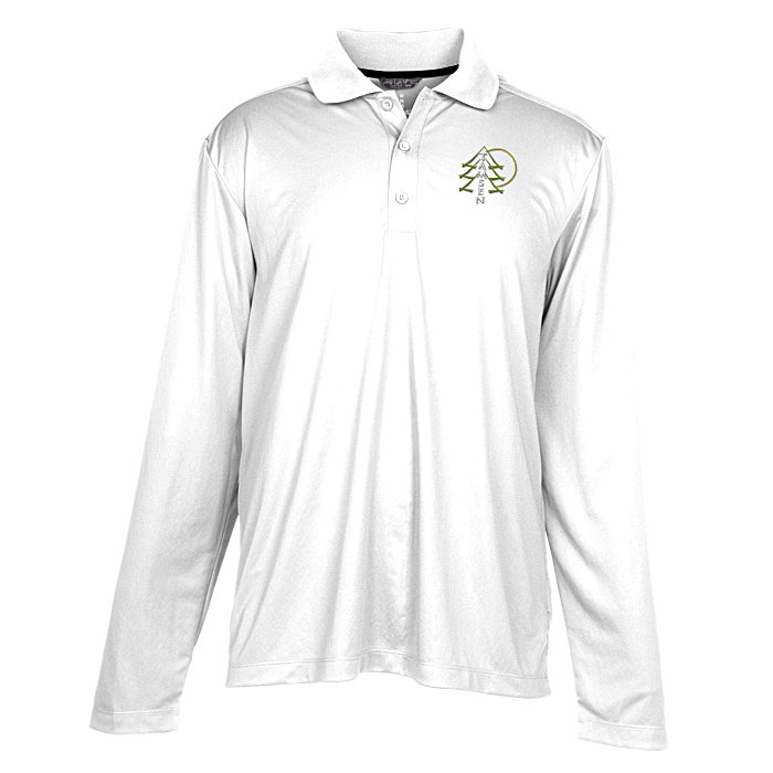 Custom Dade Textured Performance LS Polo - Men's - 24 hr