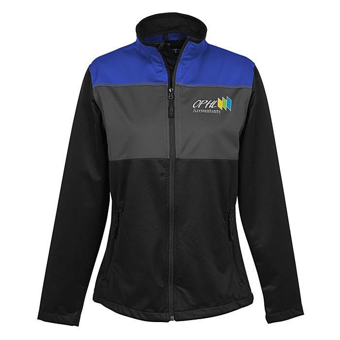 Custom Alexandria Lightweight Colourblock Jacket - Ladies' - 24 hr