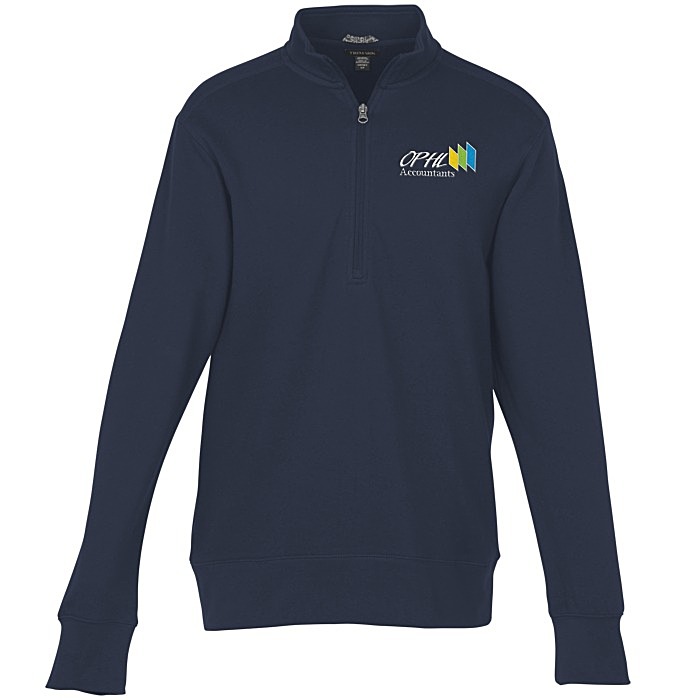 Custom Dayton 1/2-Zip Pullover Sweatshirt - Men's