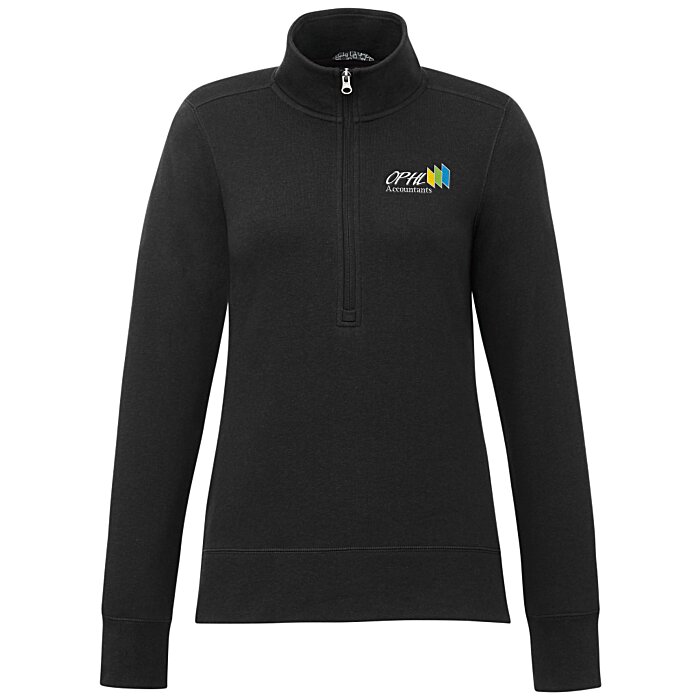Custom Dayton 1/2-Zip Pullover Sweatshirt - Ladies'