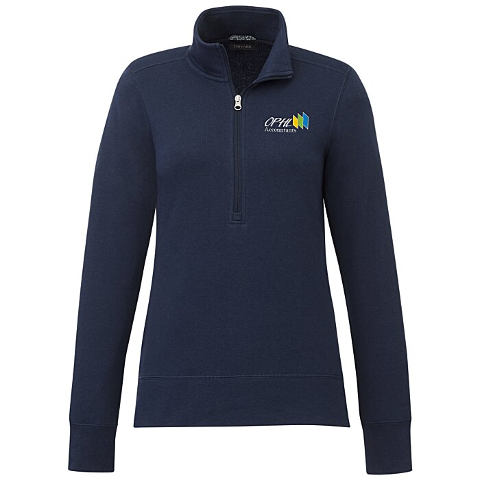 Custom Dayton 1/2-Zip Pullover Sweatshirt - Ladies'