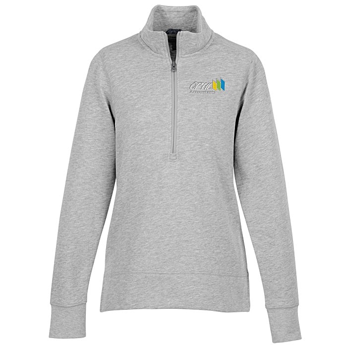 Custom Dayton 1/2-Zip Pullover Sweatshirt - Ladies'