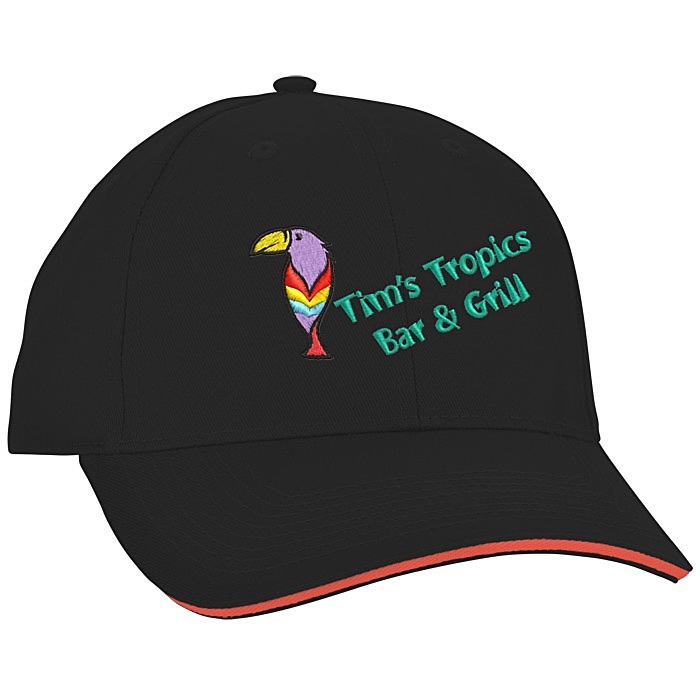 Custom Berne Cotton Twill Sandwich Cap - 24 hr