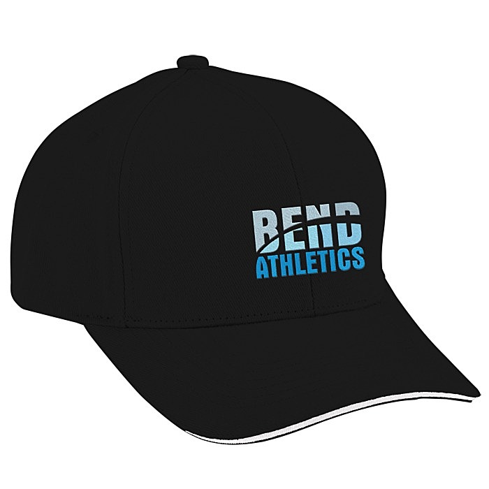 Custom Split Peak Chino Twill Cap - 24 hr