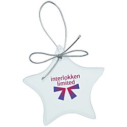 Custom Jade Crystal Ornament - Star - Full Colour