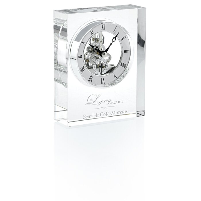 Custom Grandeur Clock Award