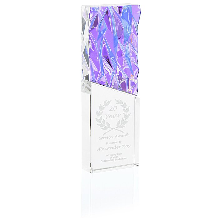 Custom Kaleido Crystal Award - 9 inches