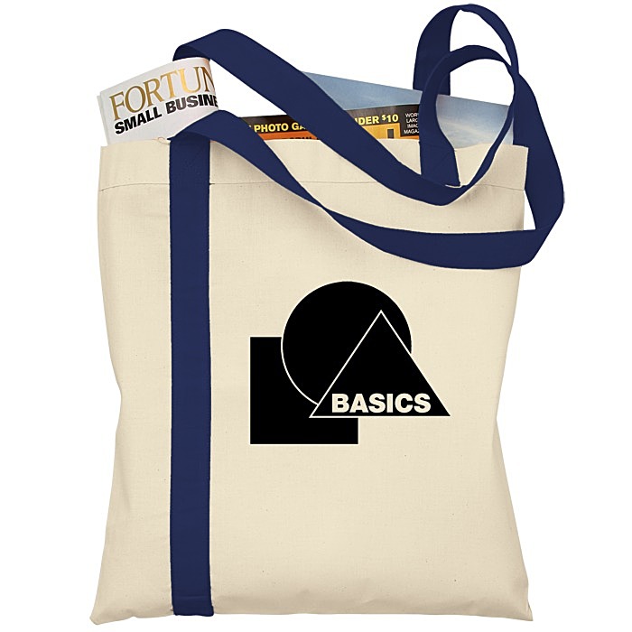 Custom Striped Economy Tote