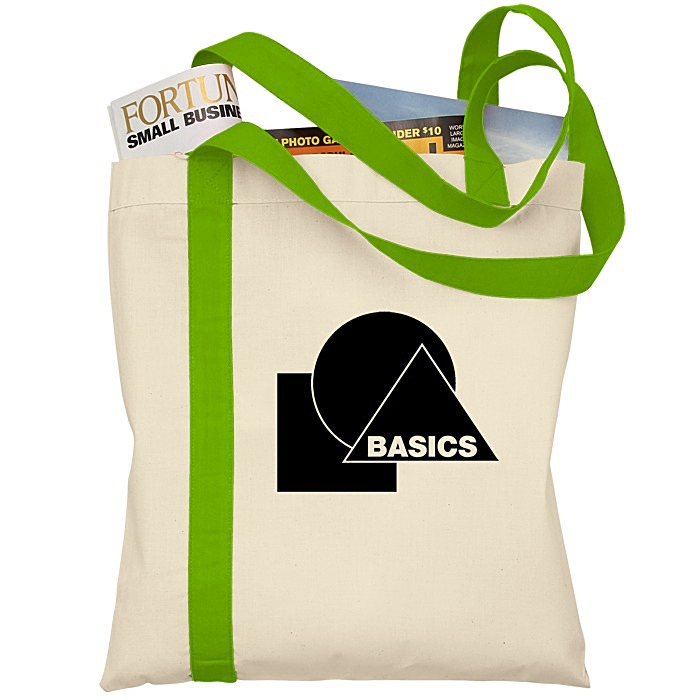 Custom Striped Economy Tote