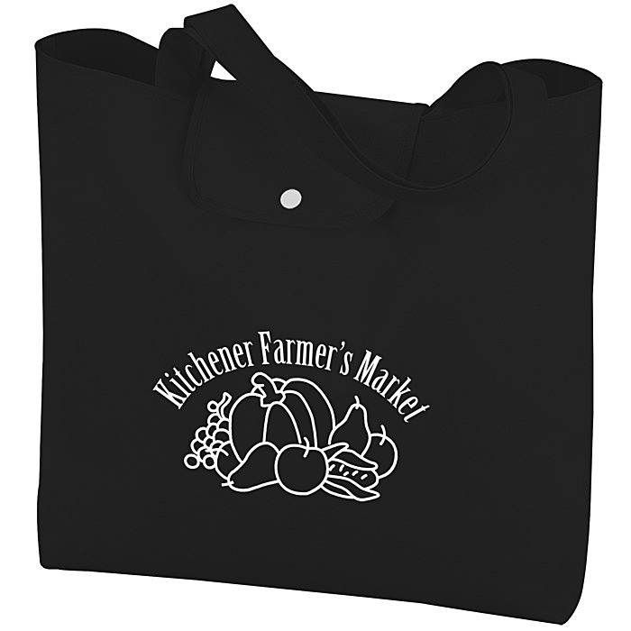Custom Go Time Folding Non-Woven Tote - 24 hr