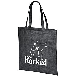 Custom Value Non-Woven Heathered Tote