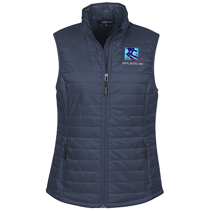 Custom Crossland Packable Puffer Vest - Ladies'