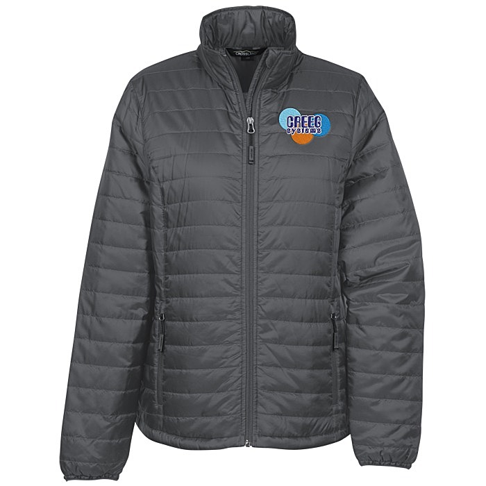 Custom Crossland Packable Puffer Jacket - Ladies' - 24 hr