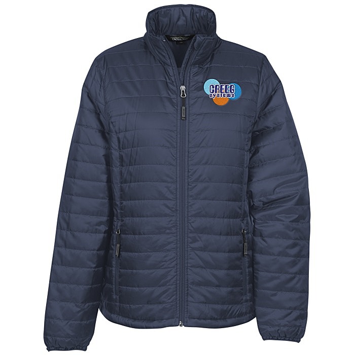 Custom Crossland Packable Puffer Jacket - Ladies' - 24 hr