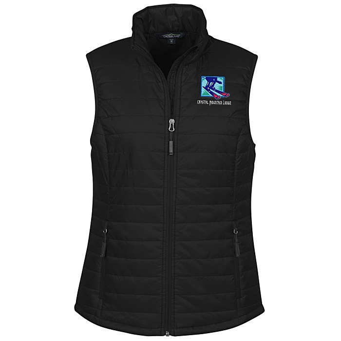 Custom Crossland Packable Puffer Vest - Ladies' - 24 hr