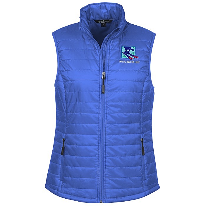 Custom Crossland Packable Puffer Vest - Ladies' - 24 hr