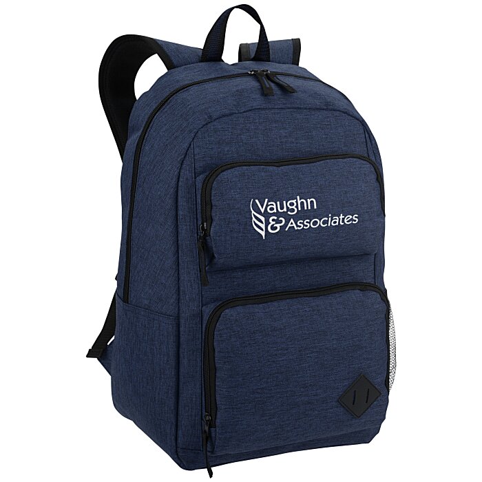 Custom Graphite Deluxe Laptop Backpack