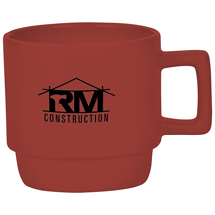 Custom Totem Stackable Coffee Mug - 12 oz - 24 hr