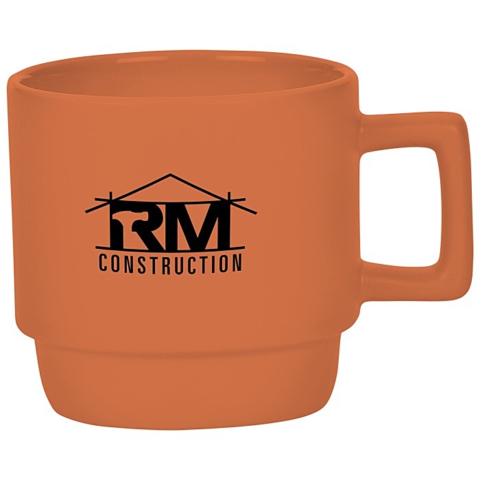 Custom Totem Stackable Coffee Mug - 12 oz - 24 hr
