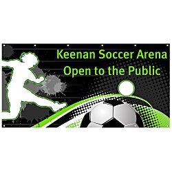 Custom Value Indoor Banner - 5' x 10' - 24 hr