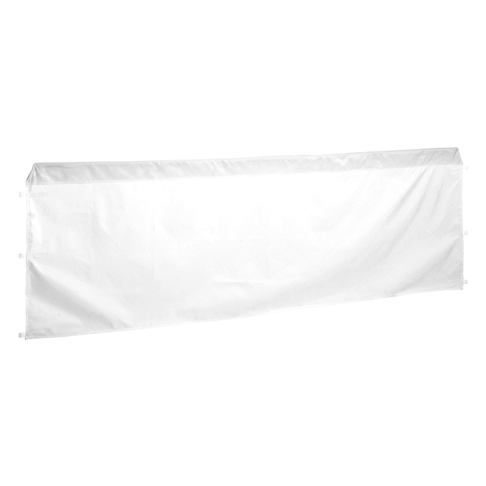 Custom Standard 10-foot Event Tent - Half Wall - Blank