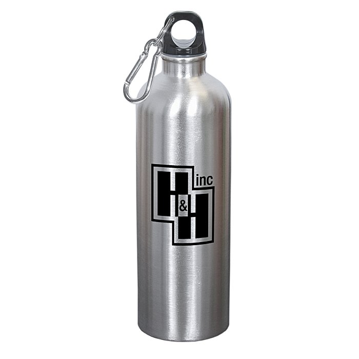 Custom Stainless Steel Water Bottle - 25 oz. - 24 hr