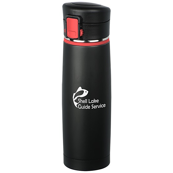 Custom Wellspring Stainless Vacuum Tumbler - 16 oz. - 24 hr