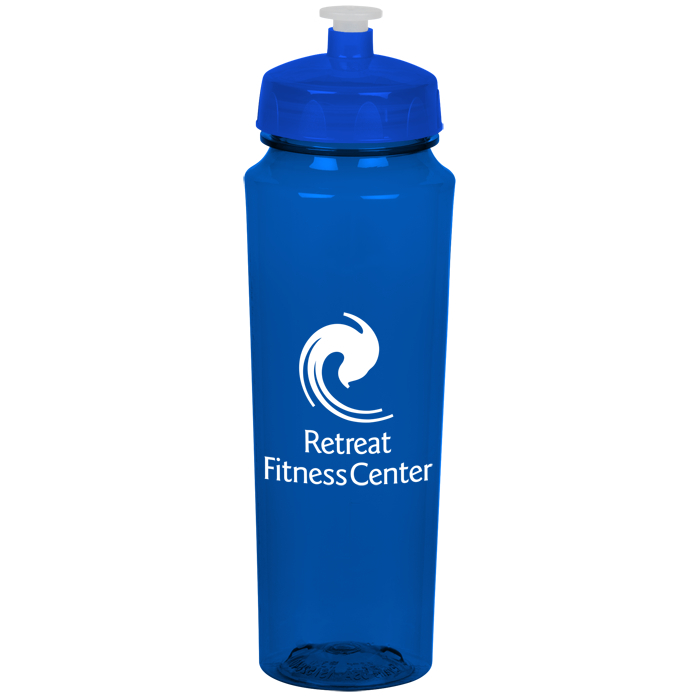 Custom PolySure Measure Water Bottle - 24 oz.