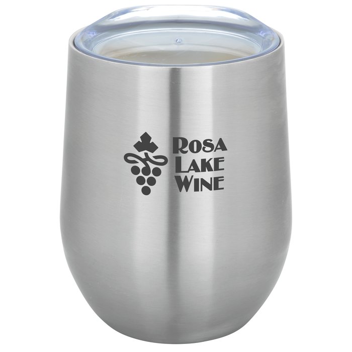 Custom Corzo Vacuum Insulated Wine Cup - 12 ounces