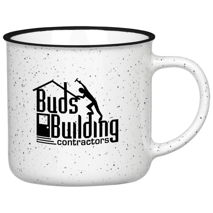 Custom Speckled Ceramic Mug - 11 oz.
