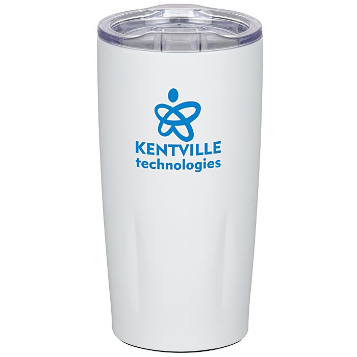 Custom Indent Vacuum Travel Tumbler - 18 oz.