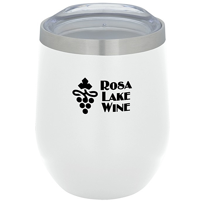 Custom Corzo Vacuum Insulated Wine Cup - 12 ounces - 24 hr