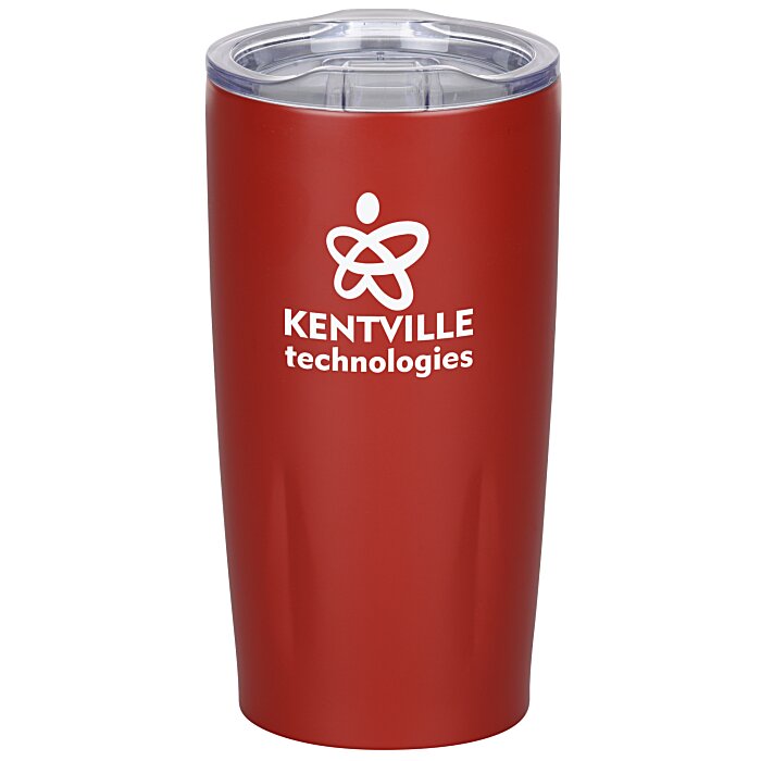 Custom Indent Vacuum Travel Tumbler - 18 oz. - 24 hr