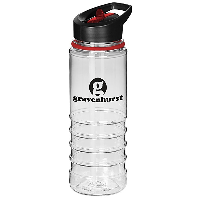 Custom Ringer Sport Bottle - 25 oz. - 24 hr