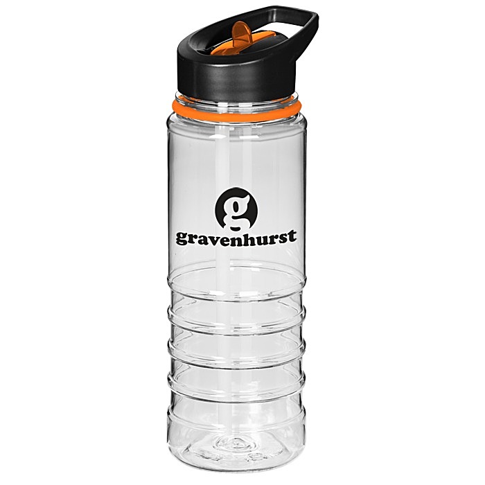 Custom Ringer Sport Bottle - 25 oz. - 24 hr