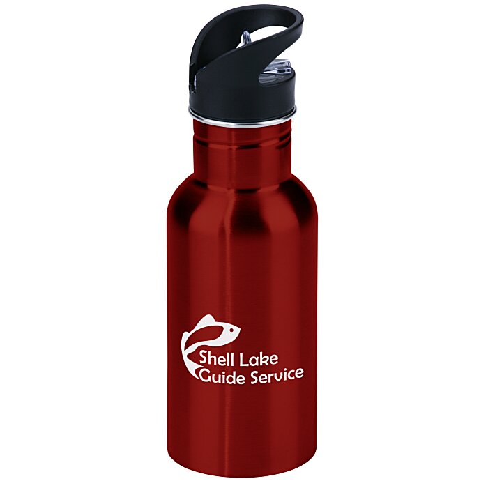 Custom Sport Wide Mouth Stainless Bottle - Colours - 24 hr