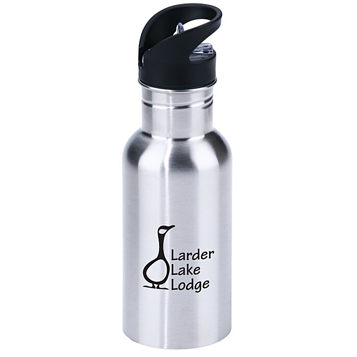 Custom Sport Wide Mouth Stainless Bottle - Colours - 24 hr