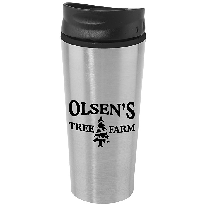 Custom Simple Stainless Tumbler - 15 oz - 24 hr